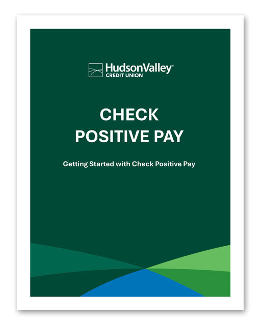 Check Positive Pay User Guide Cover